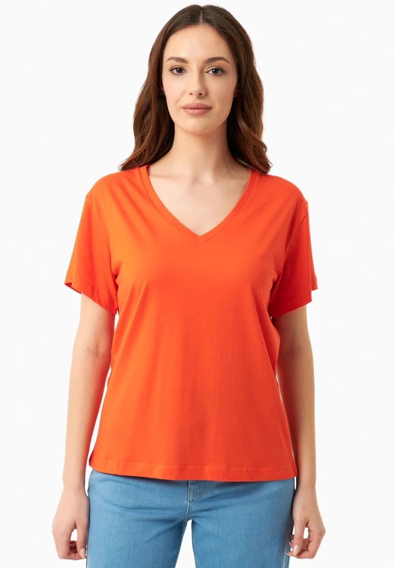 T-Shirt aus TENCEL™ Modal und Bio-Baumwolle