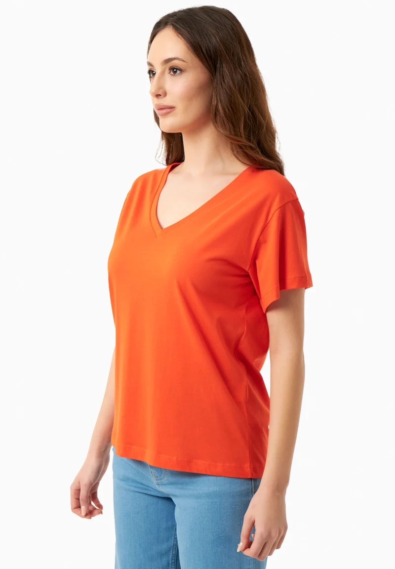 T-Shirt aus TENCEL™ Modal und Bio-Baumwolle