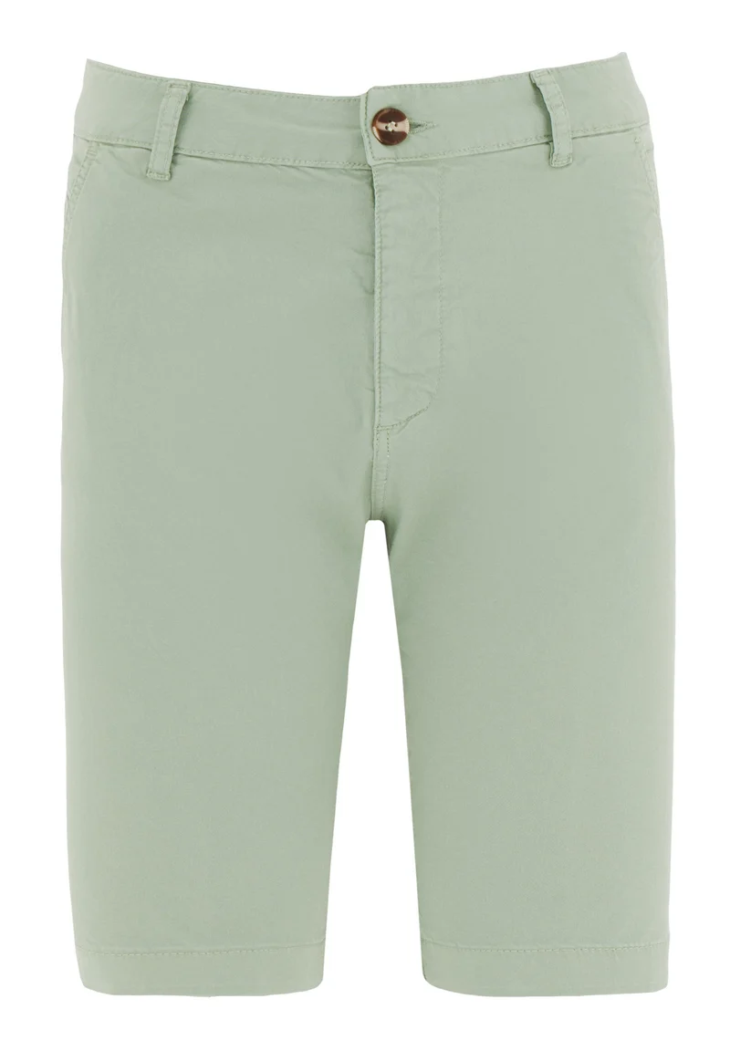 Slim-Fit Shorts aus Bio-Baumwolle