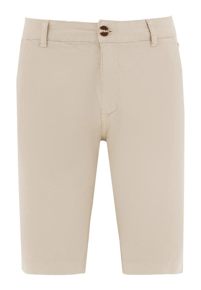 Slim-Fit Shorts aus Bio-Baumwolle