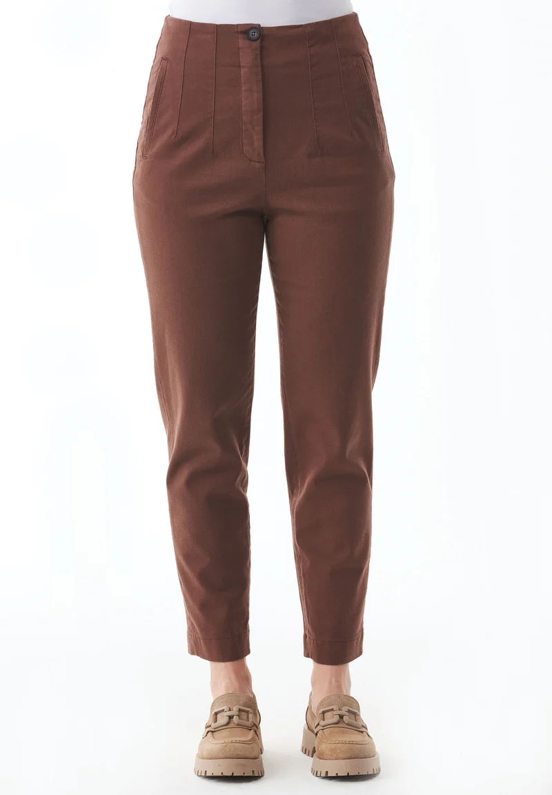 Hose aus TENCEL™ Lyocell und Bio-Baumwolle
