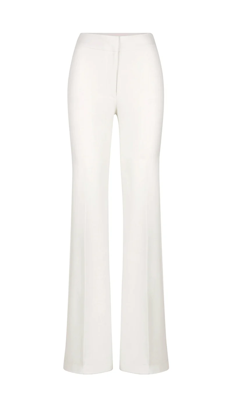 Pantalon classique long avec plis marqués