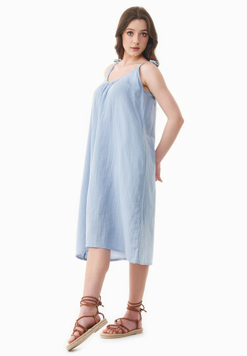 Musselin Kleid aus Bio-Baumwolle