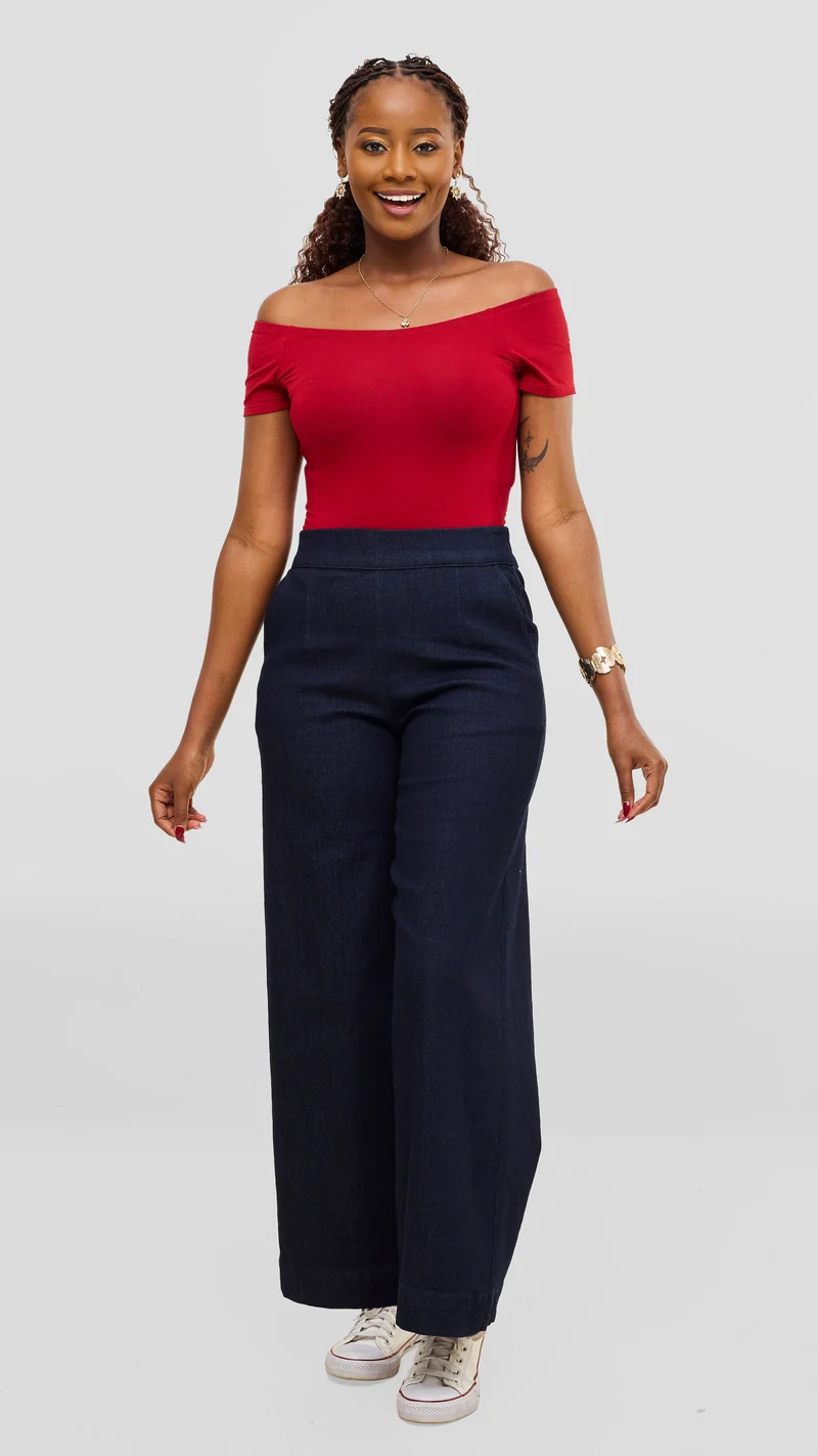 Vivo Studio Bodysuit In Jersey - Dark Red