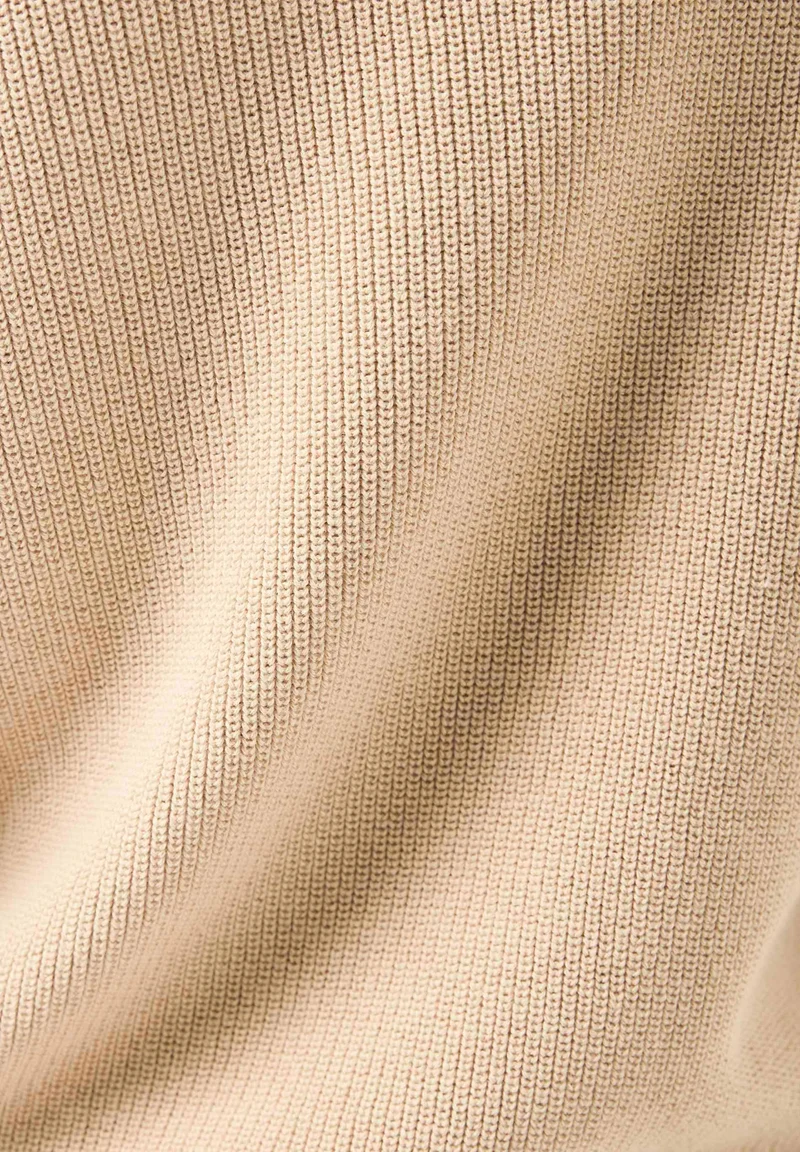 Rollkragenpullover aus Bio-Baumwolle