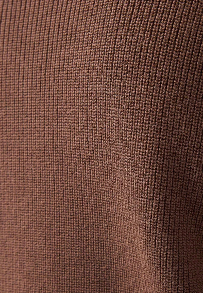 Rollkragenpullover aus Bio-Baumwolle
