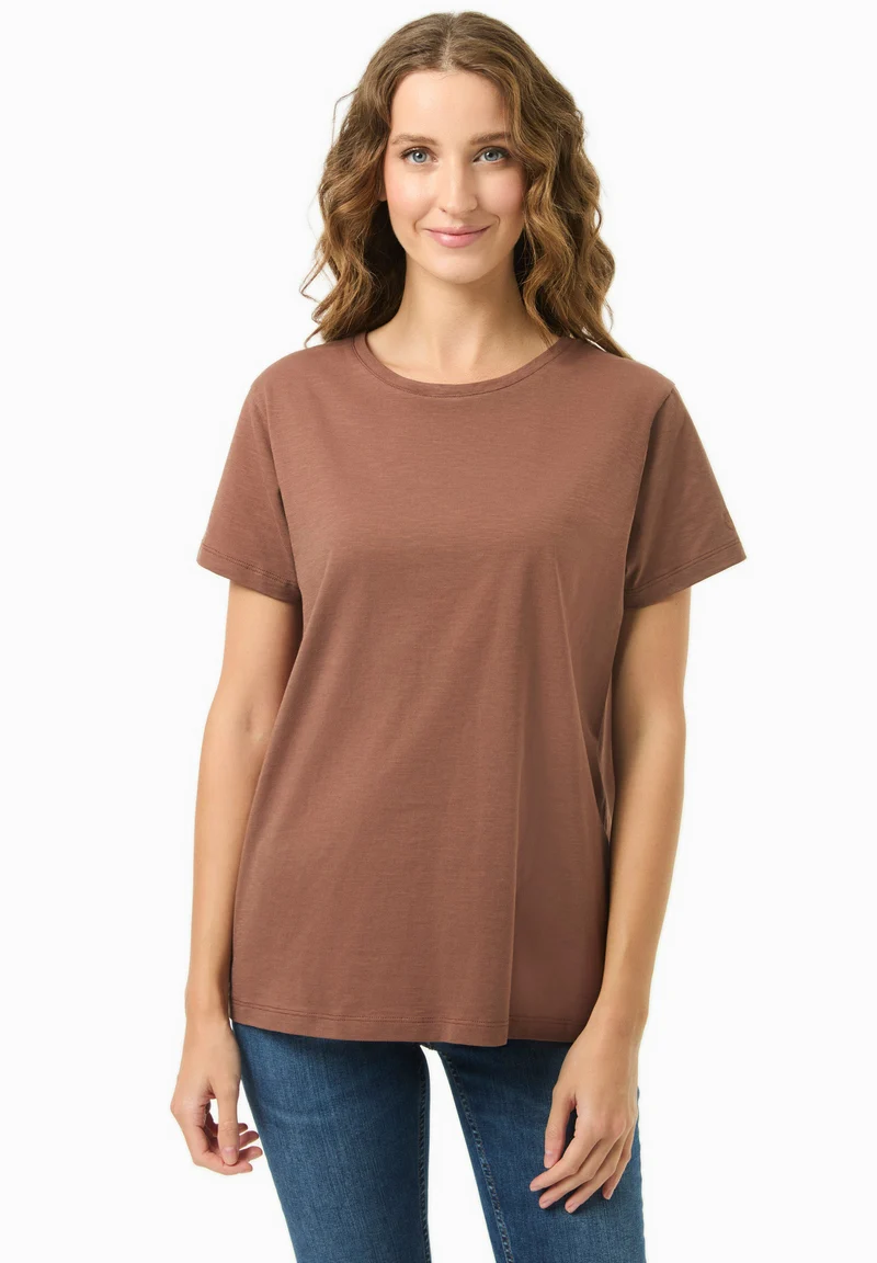Basic T-Shirt aus Bio-Baumwolle