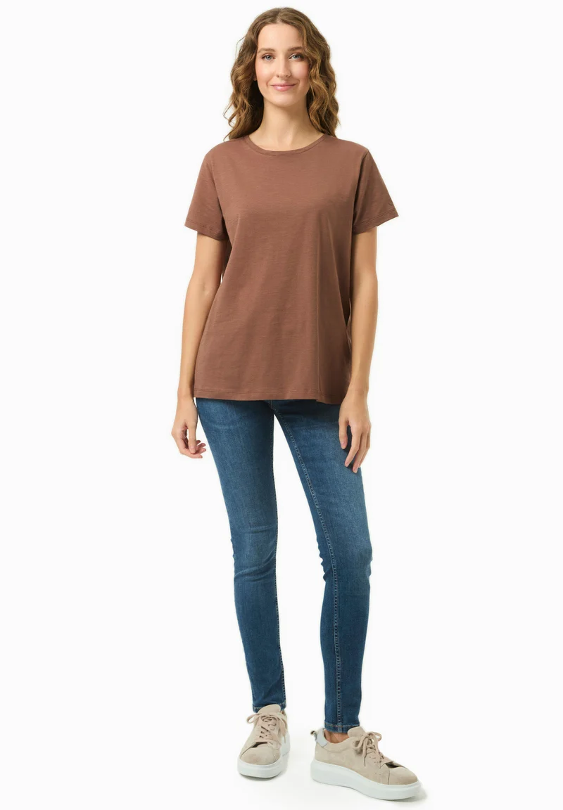 Basic T-Shirt aus Bio-Baumwolle