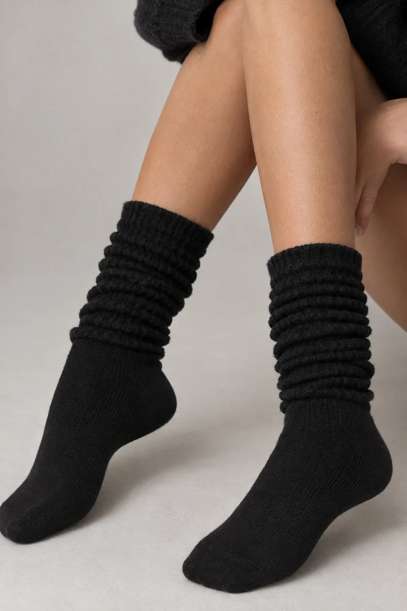 Les bas parfaits en coton