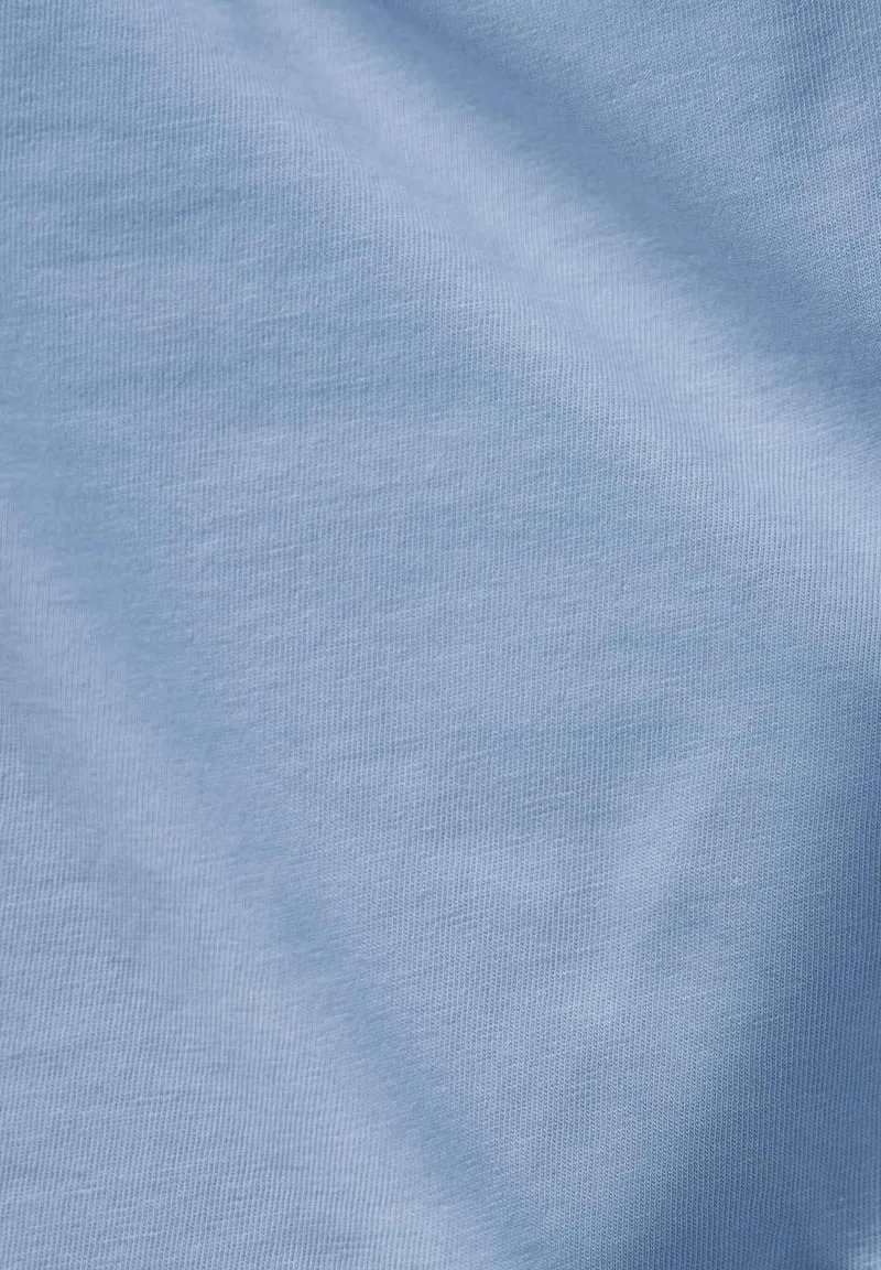 T-Shirt aus Bio-Baumwolle mit Stickerei