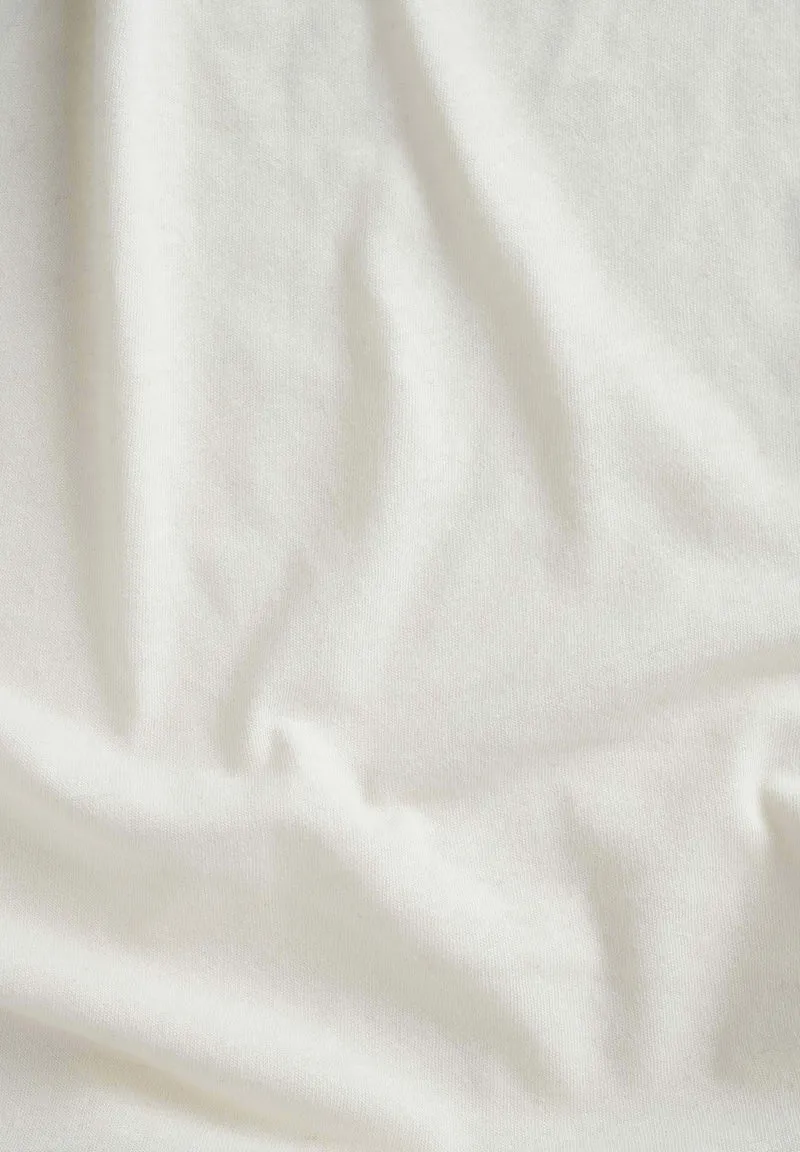 T-Shirt aus Bio-Baumwolle und Leinen