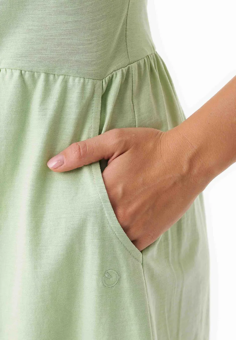 Slub-Jersey-Kleid aus Bio-Baumwolle
