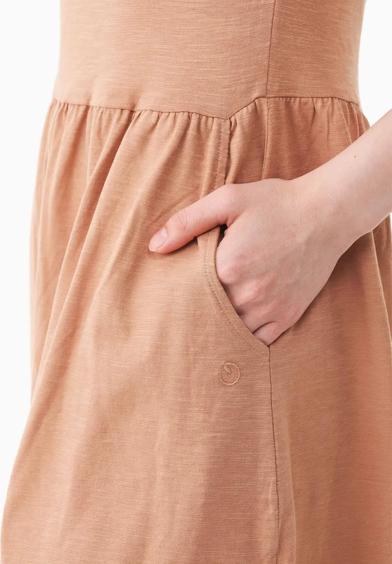 Slub-Jersey-Kleid aus Bio-Baumwolle