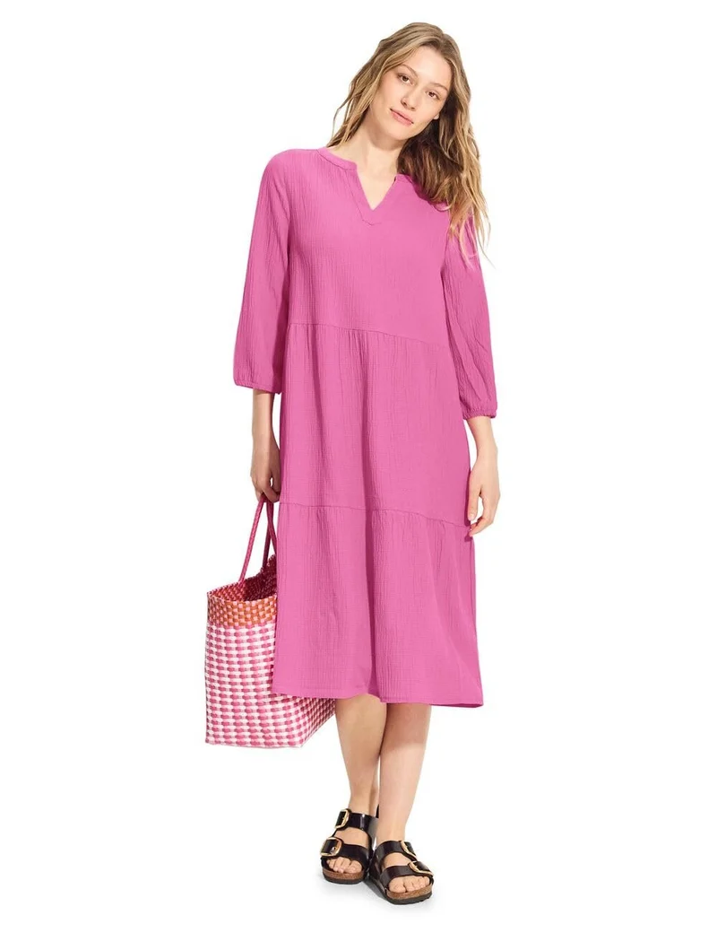 CECIL TOS Solid Structure Dress - 71621_B144064_15369