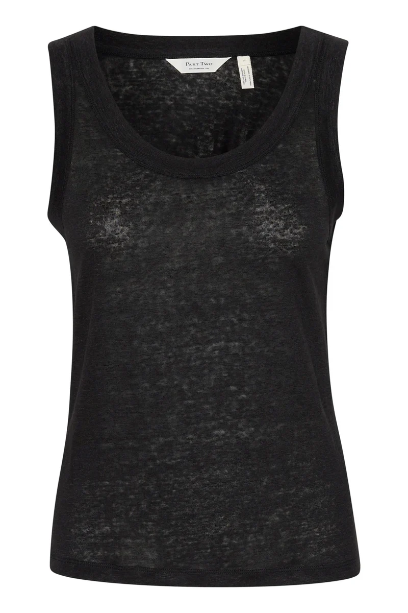Camisole en lin Garasey