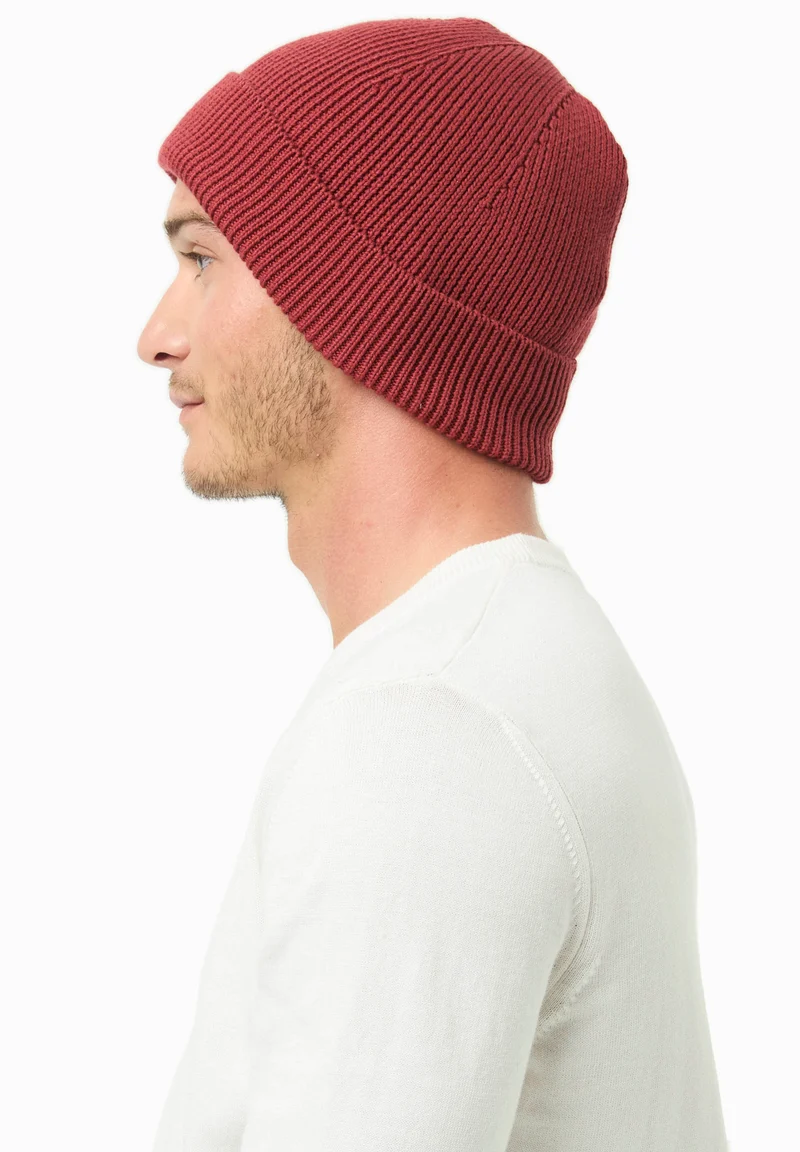 Unisex Strick-Beanie aus Bio-Baumwolle