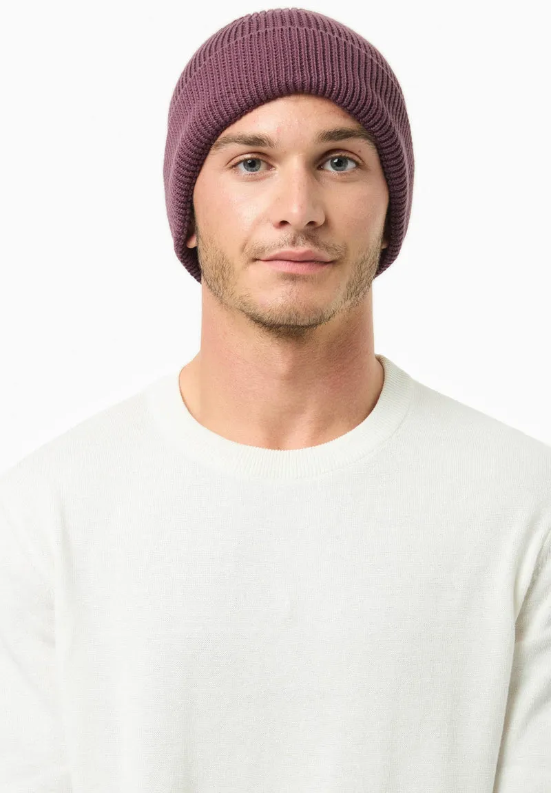 Unisex Strick-Beanie aus Bio-Baumwolle