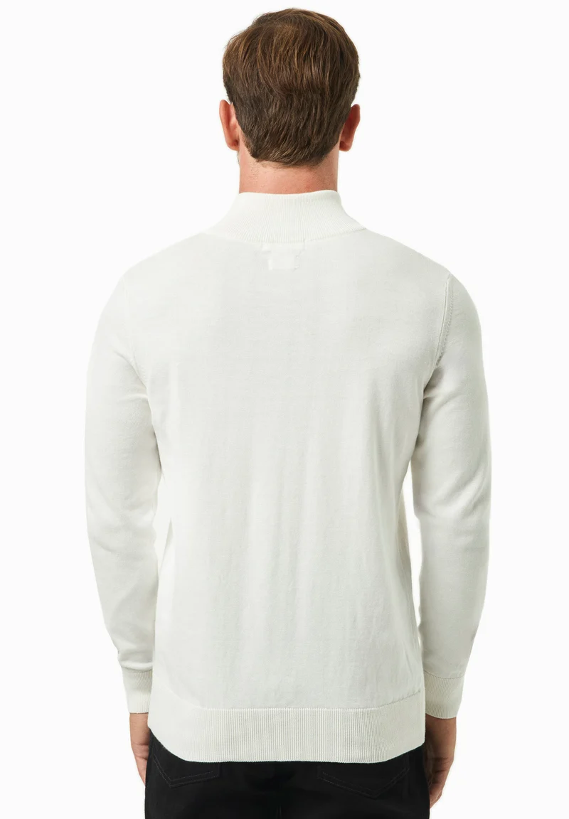 Troyer-Pullover aus Bio-Baumwolle