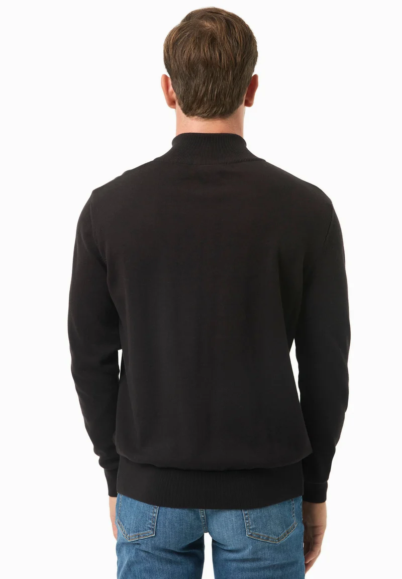 Troyer-Pullover aus Bio-Baumwolle