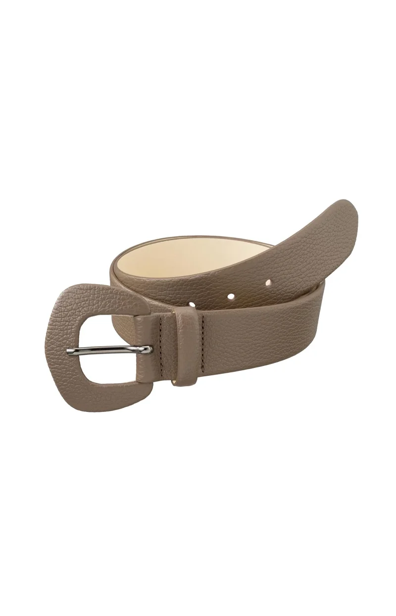 Ceinture avec boucle en cuir 1.5"