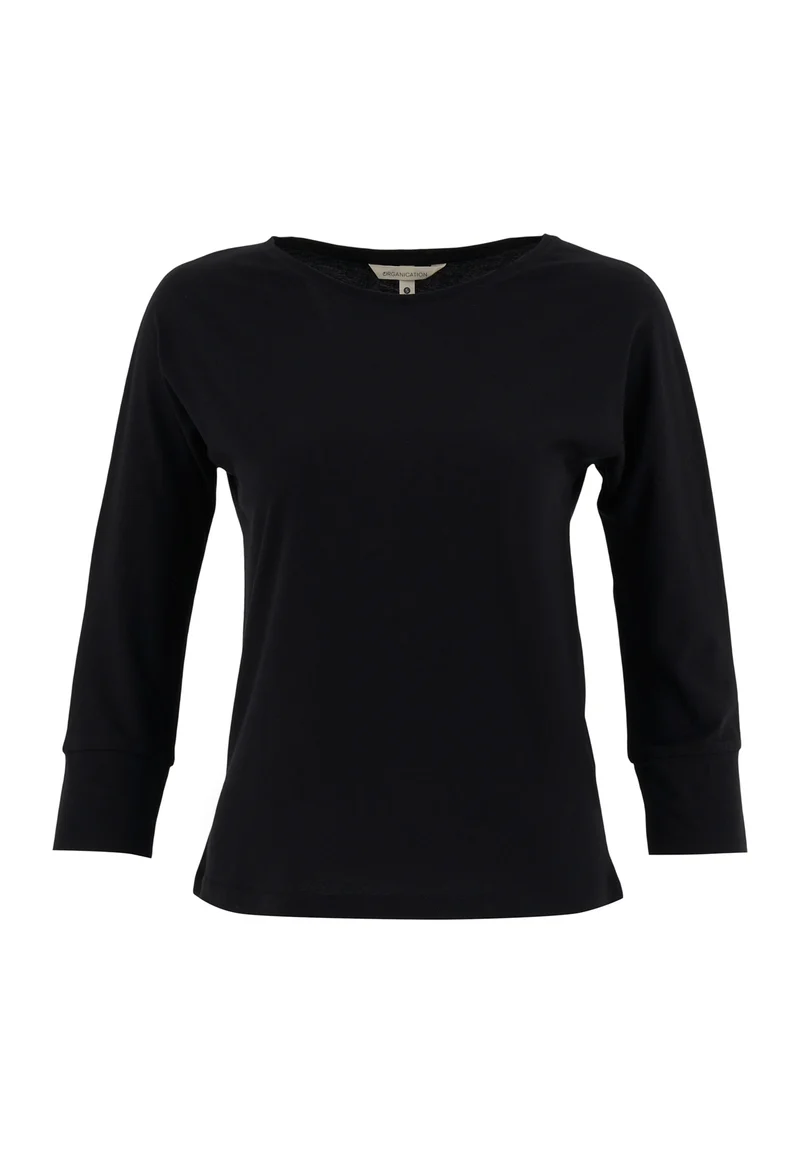 3/4-Arm-Shirt aus TENCEL™ Modal und Bio-Baumwolle
