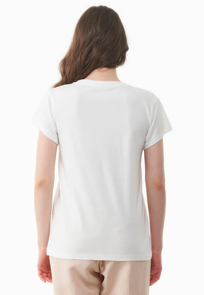 T-Shirt aus TENCEL™ Modal und Bio-Baumwolle