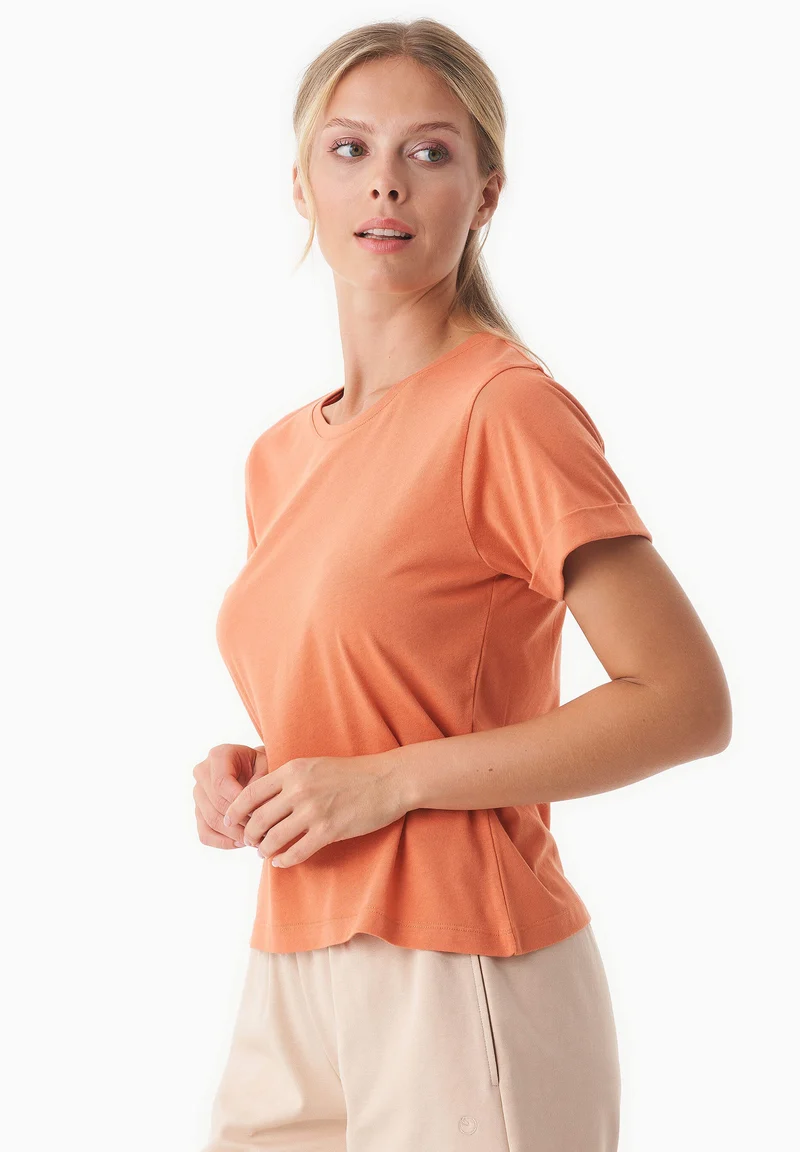 T-Shirt aus TENCEL™ Modal und Bio-Baumwolle