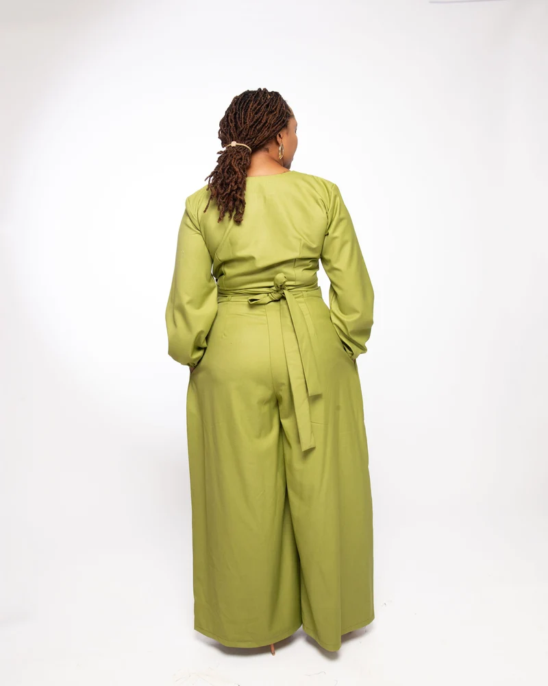 Mnubistyle Amari Green Pant set