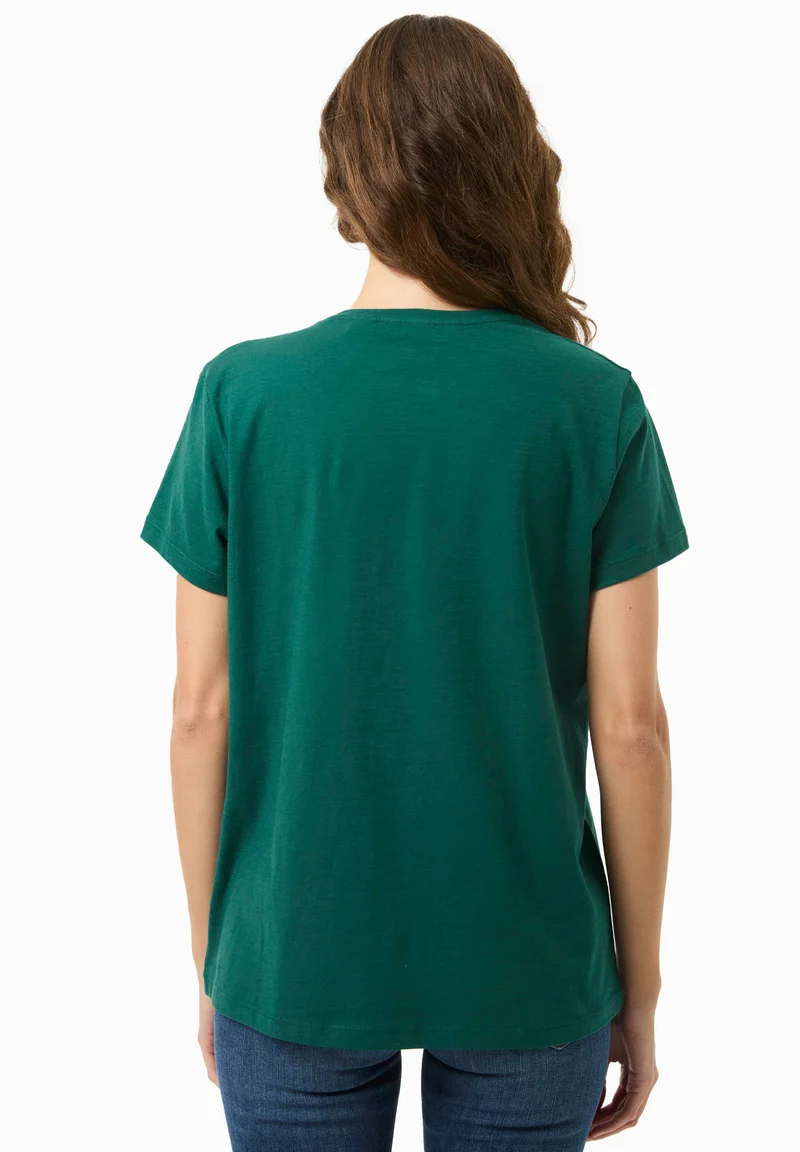 Basic T-Shirt aus Bio-Baumwolle