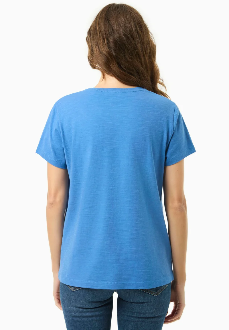 Basic T-Shirt aus Bio-Baumwolle