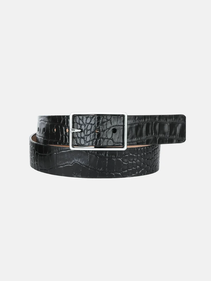 Ceinture en cuir Caloe 1 3/8"