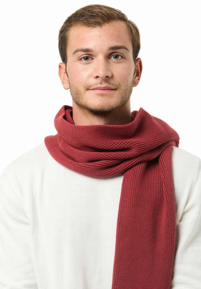 Unisex Strickschal aus Bio-Baumwolle