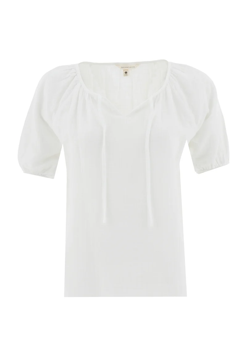 Musselin Bluse aus Bio-Baumwolle