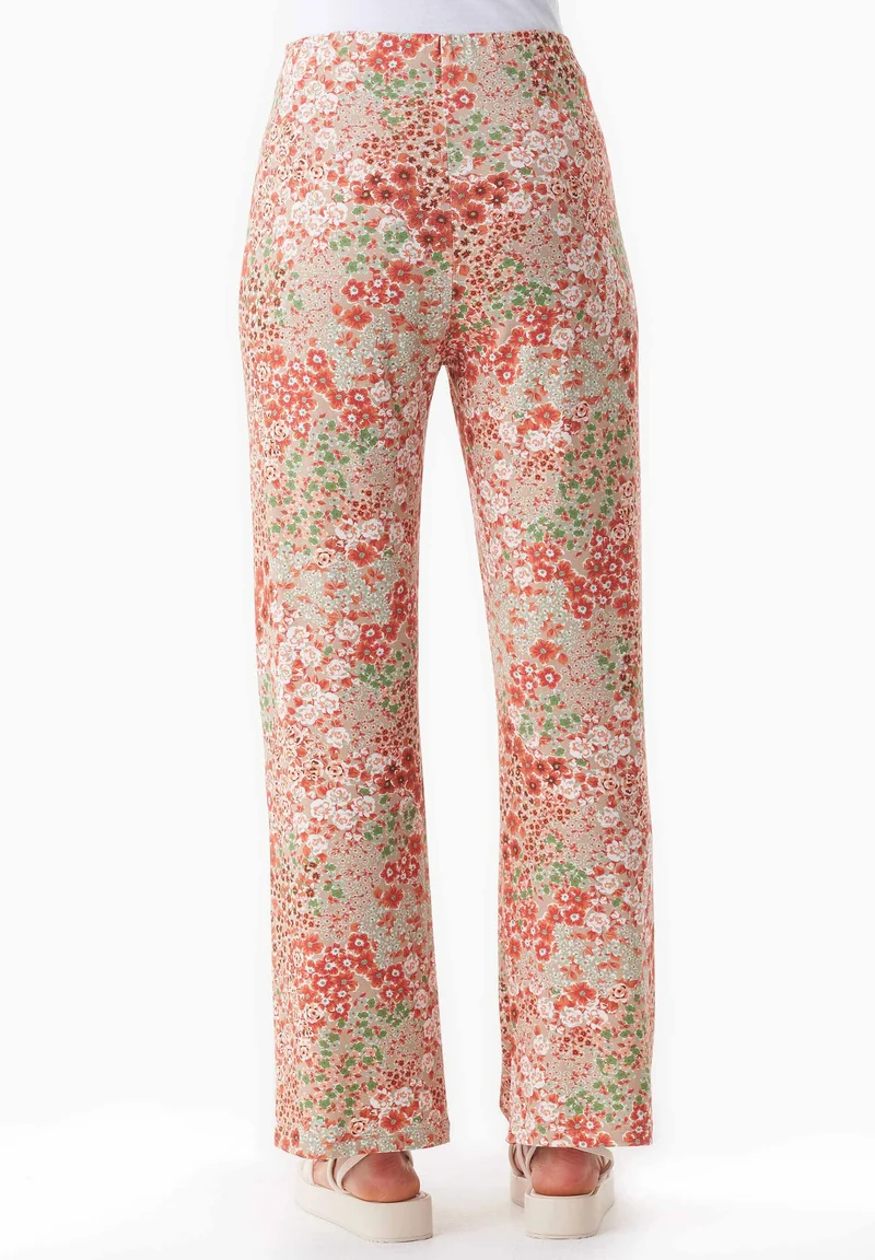 Jerseyhose aus LENZING™ ECOVERO™ mit Blumenmuster