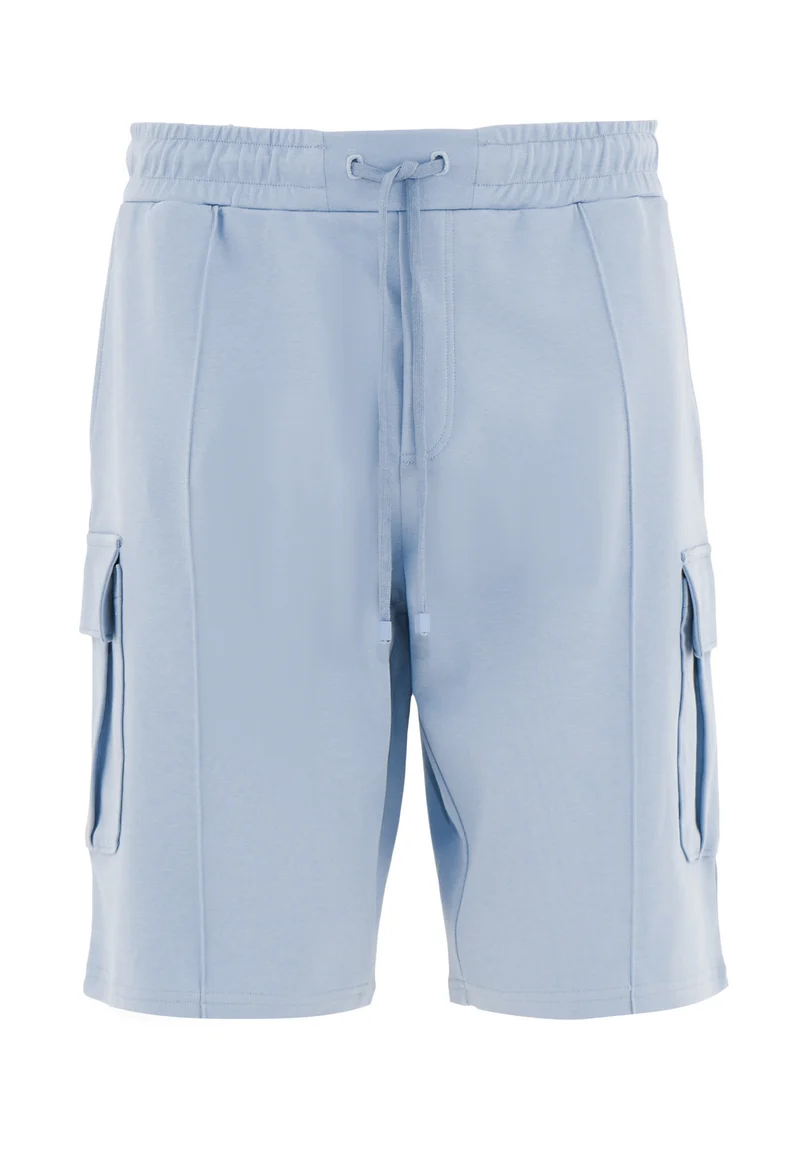Cargo-Sweatshorts aus Bio-Baumwolle
