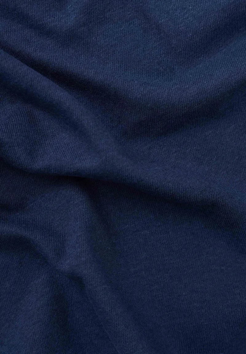 T-Shirt aus Bio-Baumwolle und Leinen
