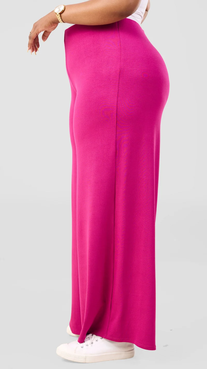 Vivo Chela Pants in Jersey - Fuschia