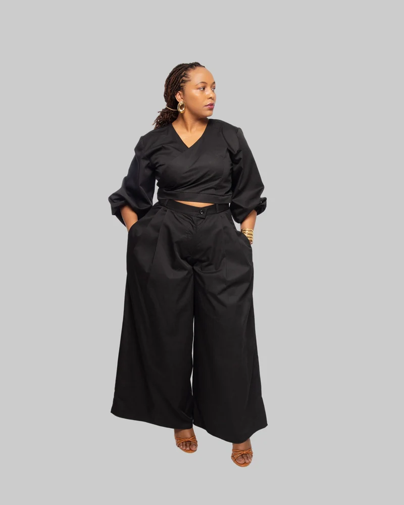 Mnubistyle Amari Pant Set - Black