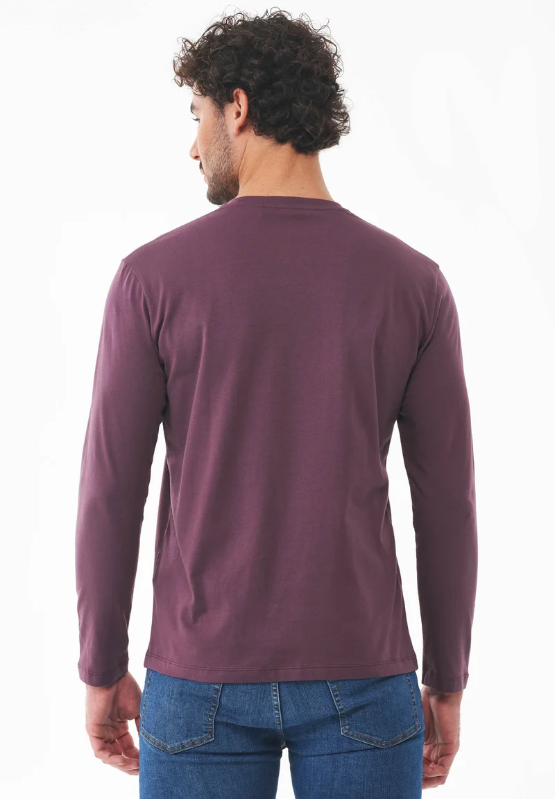 Langarmshirt aus Bio-Baumwolle