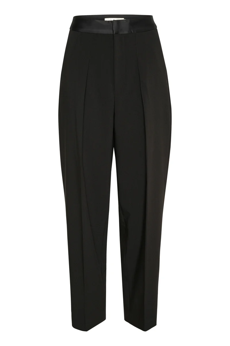 Pantalon chic avec bande de satin Yael