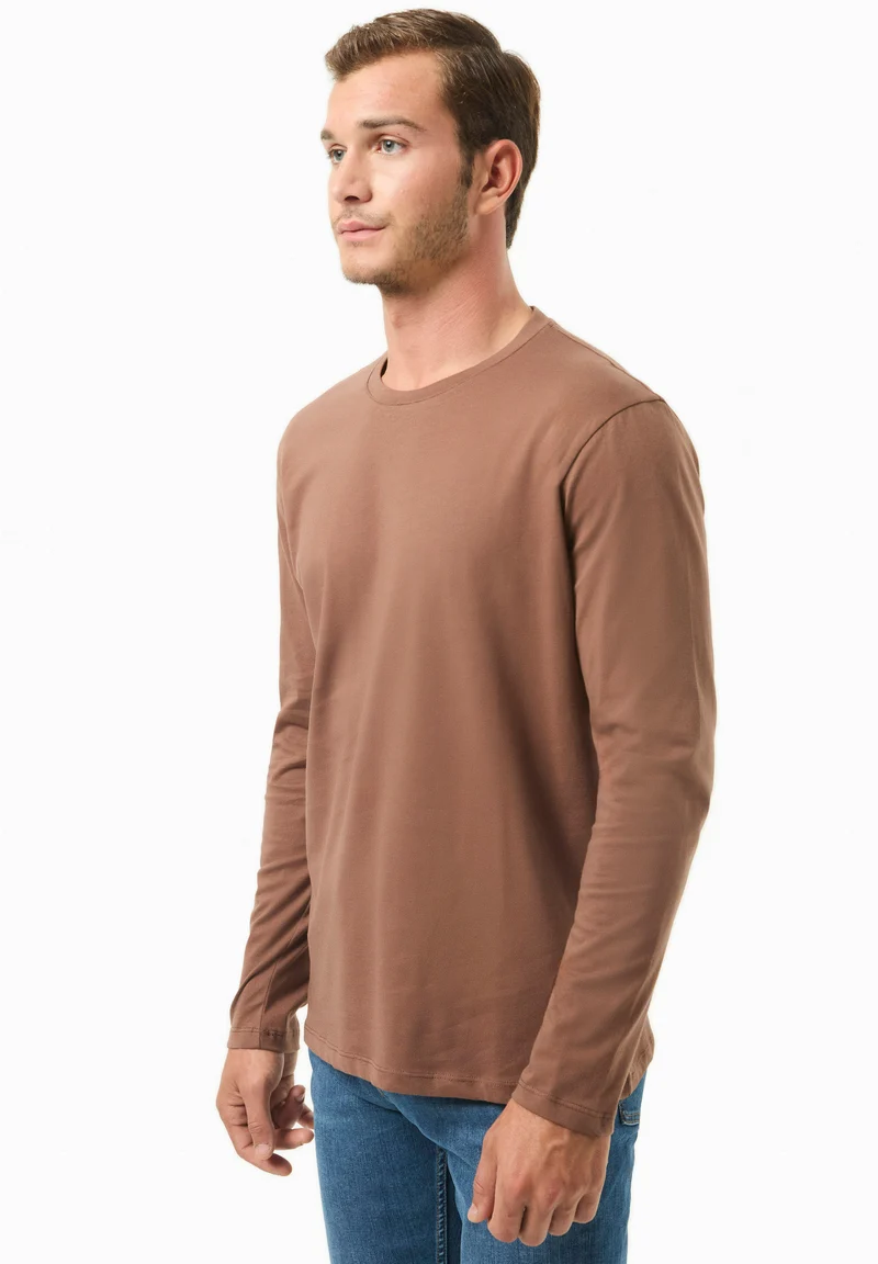 Langarmshirt aus Bio-Baumwolle