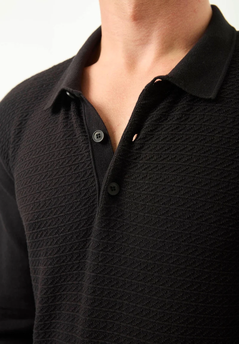 Polokragen-Pullover aus Bio-Baumwolle