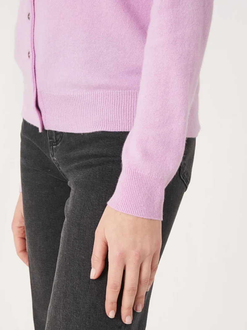Cardigan en cachemire avec boutons