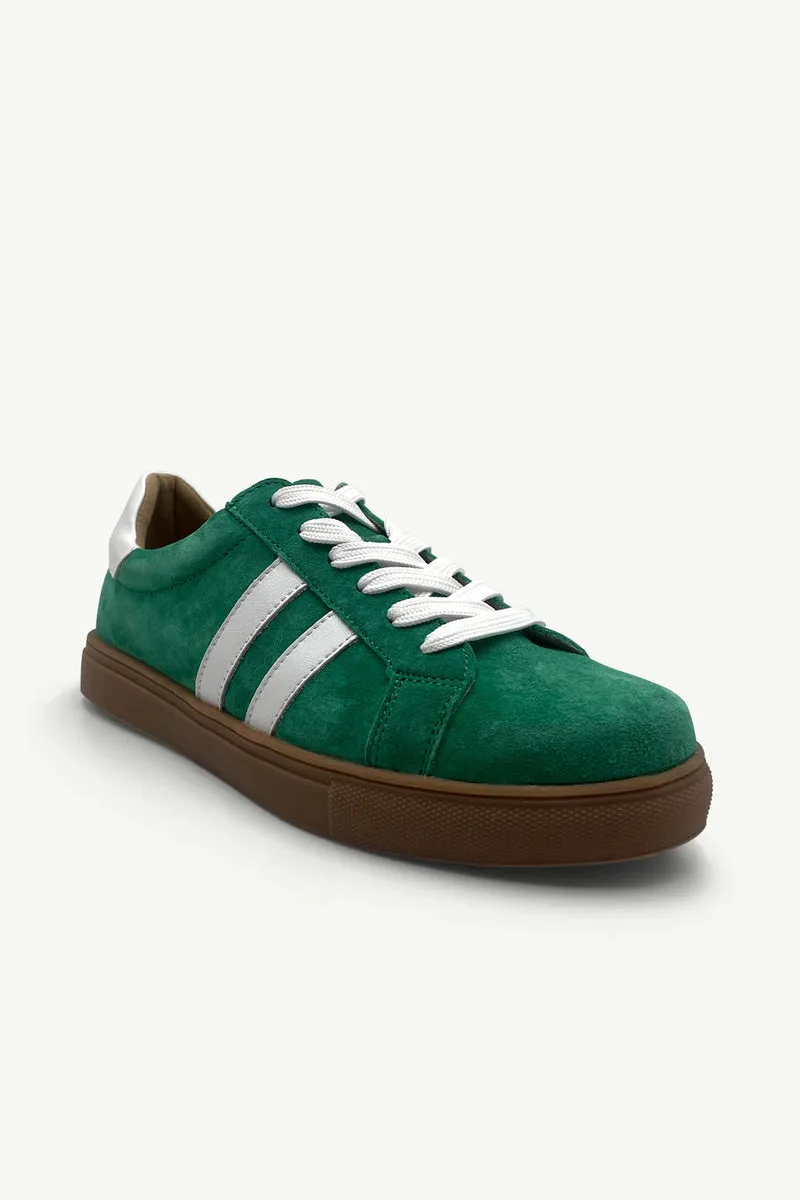 Julz Avri Sneaker - Green / White