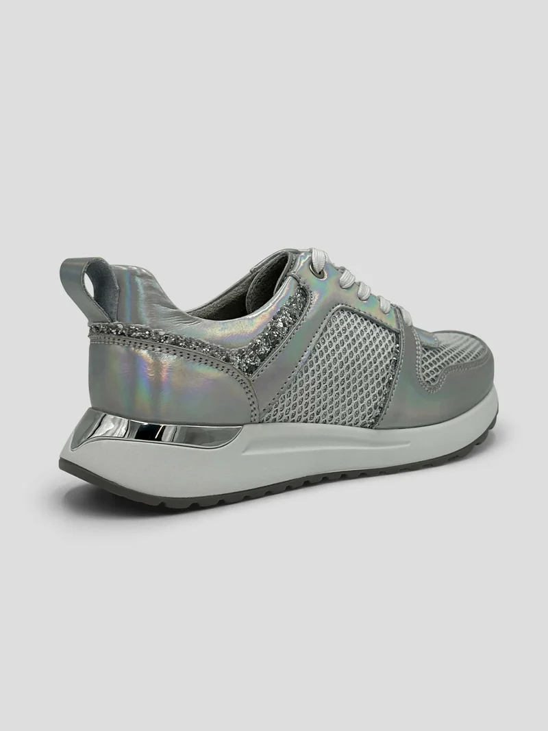 Julz Breeana Sneaker - Silver