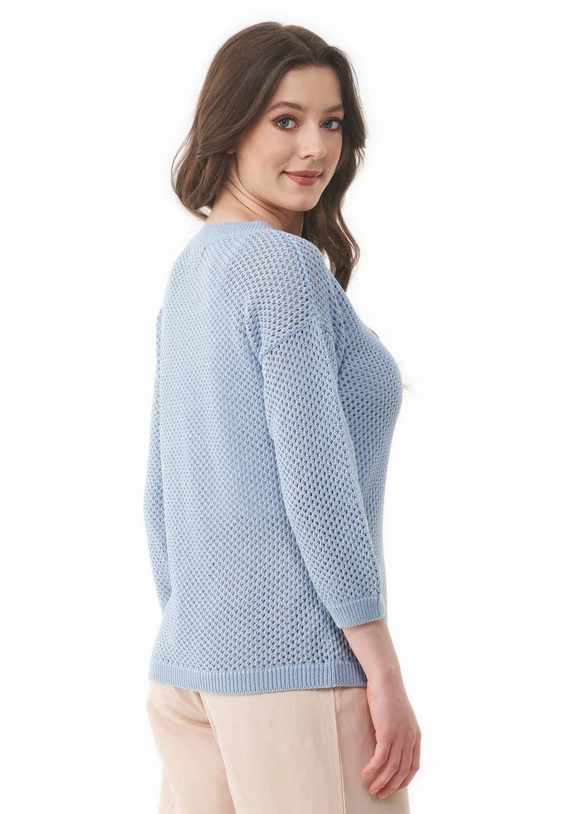 Strickpullover aus Bio-Baumwolle