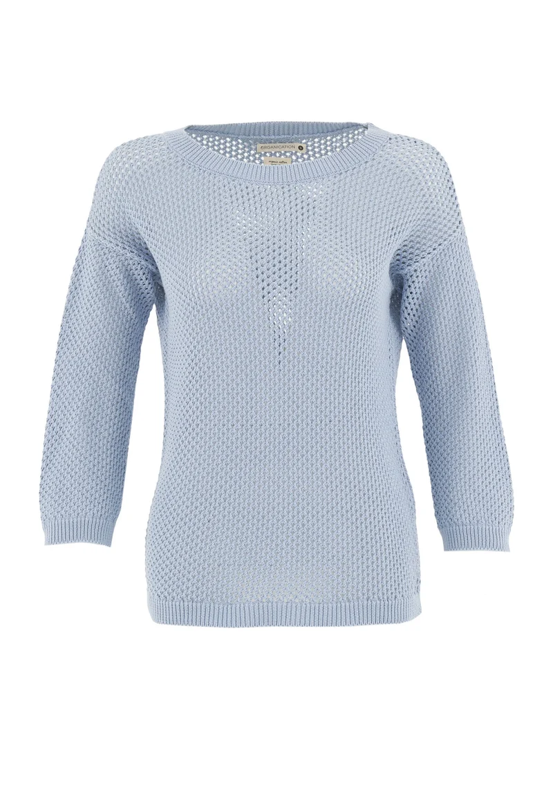 Strickpullover aus Bio-Baumwolle