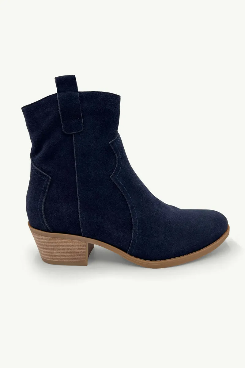 Julz Belle Boot - Navy