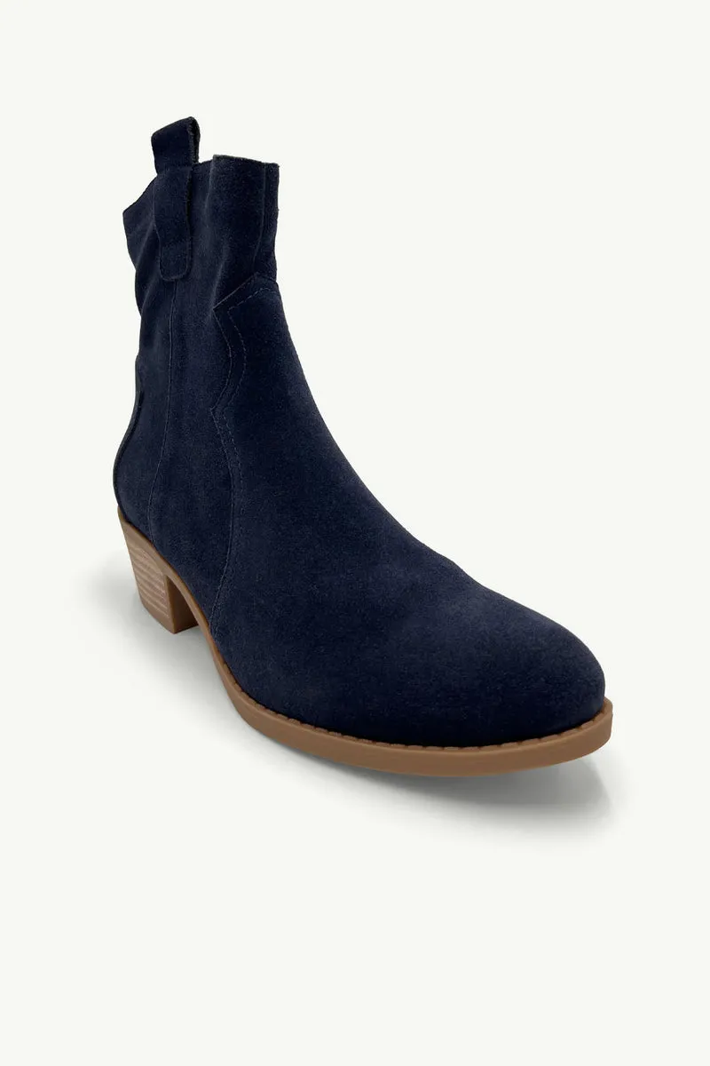 Julz Belle Boot - Navy