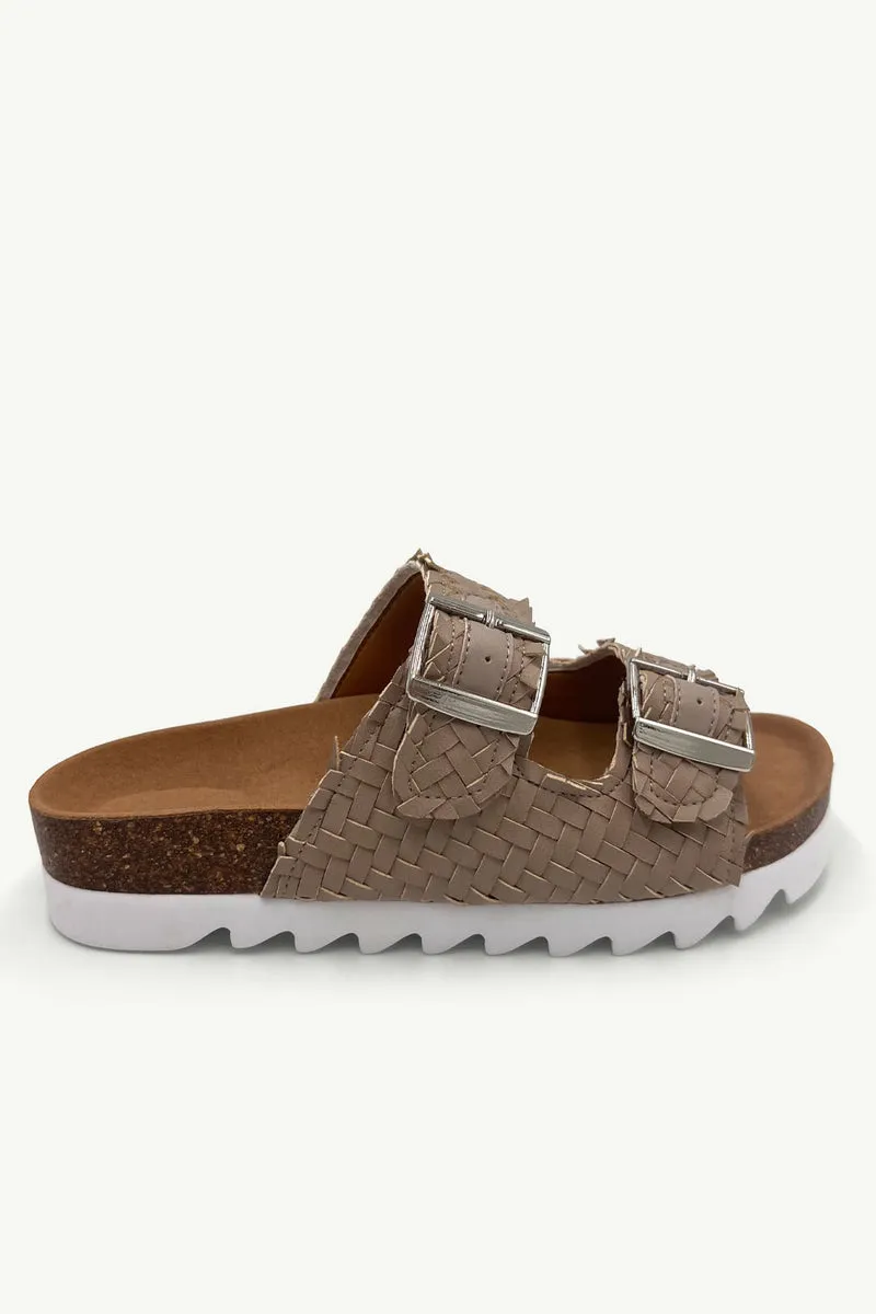 Julz Hudson Sandal - Light Brown